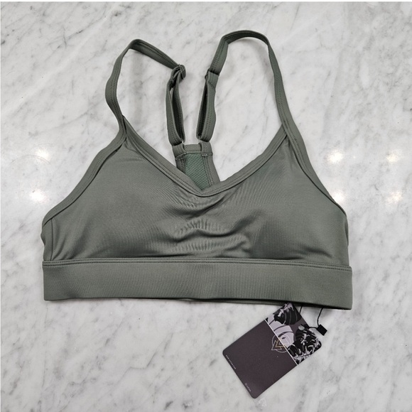 VIICAYA Vii Sports Bra Sage Green Size Small $48 Retail NWT - Picture 5 of 10